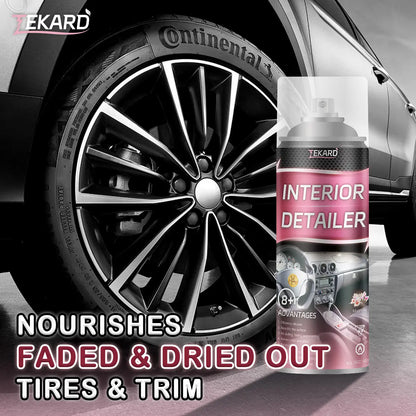 TEKARD Detailer - Ultimate Protection for Vinyl, Rubber, and Plastic Surfaces Car Interior Detailer and Protectant, Waterless Spray Wax:Plastic, Rubber, Leather Cleaner for Car Lnteriors&Exteriors、Quick Detailer、Automotive Care、Durable Protection Glossy