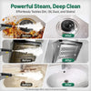 Father'S Day Gifts Portable Handheld Steam Cleaner with 10 Accessories, Adjustable Levels, Fast Heat-Up Steamer for Kitchen, Bathroom, Tile & Car Cleaning | Efficient Grease Dirt Remover, All-In-One Steam Cleaner for Household & Auto Care