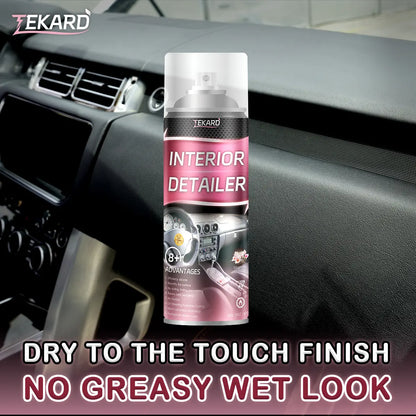 TEKARD Detailer - Ultimate Protection for Vinyl, Rubber, and Plastic Surfaces Car Interior Detailer and Protectant, Waterless Spray Wax:Plastic, Rubber, Leather Cleaner for Car Lnteriors&Exteriors、Quick Detailer、Automotive Care、Durable Protection Glossy