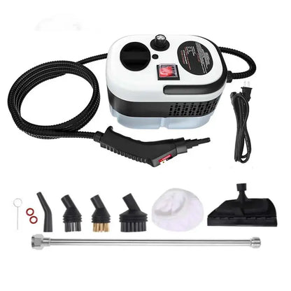 Father'S Day Gifts Portable Handheld Steam Cleaner with 10 Accessories, Adjustable Levels, Fast Heat-Up Steamer for Kitchen, Bathroom, Tile & Car Cleaning | Efficient Grease Dirt Remover, All-In-One Steam Cleaner for Household & Auto Care