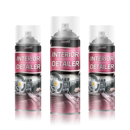 TEKARD Detailer - Ultimate Protection for Vinyl, Rubber, and Plastic Surfaces Car Interior Detailer and Protectant, Waterless Spray Wax:Plastic, Rubber, Leather Cleaner for Car Lnteriors&Exteriors、Quick Detailer、Automotive Care、Durable Protection Glossy